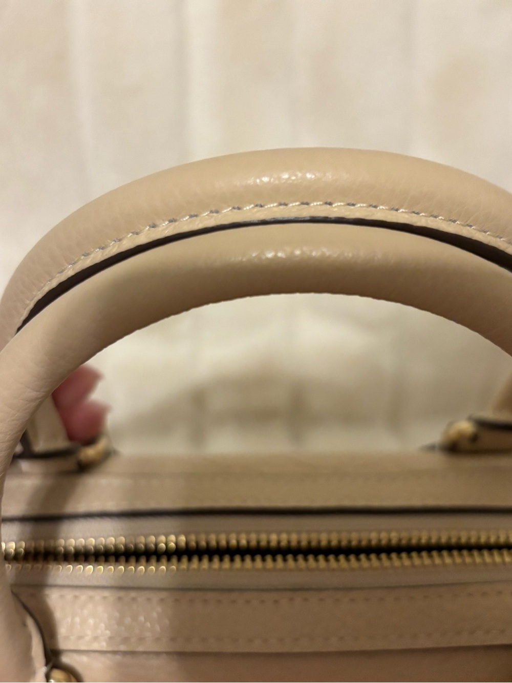 NWT Coach Rowan Leather Satchel and Card Case Wallet Set - Oat - Picture 11 of 15